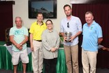 Bryan Webster, Steve Wagstaff, Hanna Kanoo, Rick de Groot, Bill Scarth